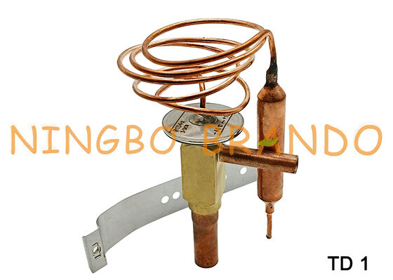 थर्मास्टाटिक विस्तार वाल्व डैनफॉस प्रकार TD1 R134a R22 R407C R404A