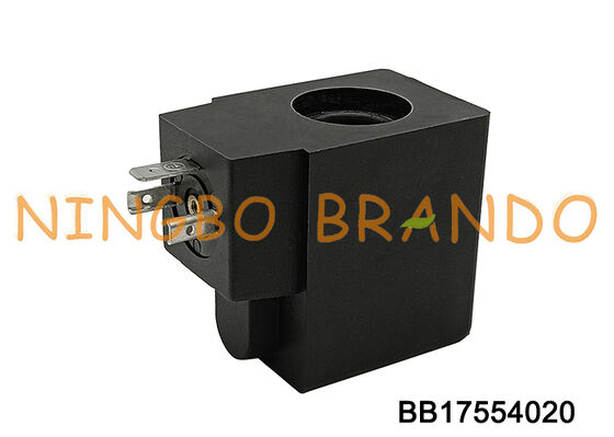 24VDC 110VDC 14W KNORR-BREMSE टाइप सोलेनॉइड कॉइल असेंबली 17mm होल