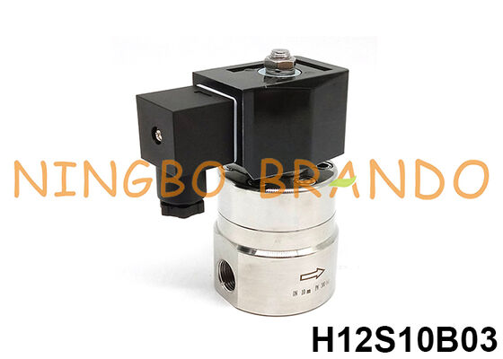 300 बार उच्च दबाव सोलेनोइड वाल्व 3/8'' 220V 110V 24V 12V