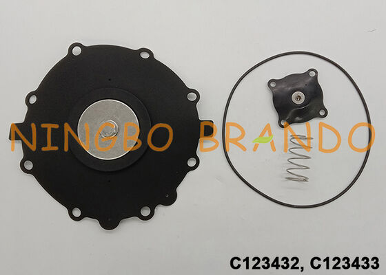 ASCO टाइप SCG353D060 SCG353G060 G353.058 पल्स वाल्व के लिए C123432 C123433 डायाफ्राम किट