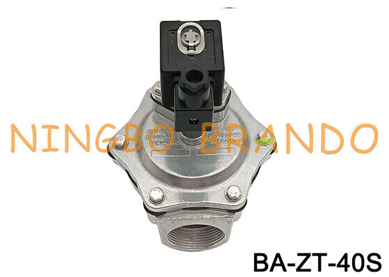 सीधे सोलनॉइड पल्स जेट वाल्व 1.5 इंच DC24V AC110V AC220V