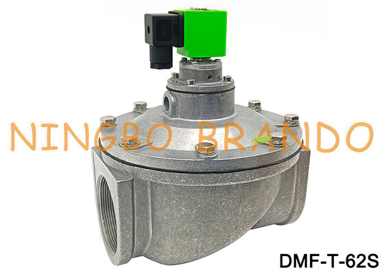 इलेक्ट्रोमैग्नेटिक पल्स वाल्व DMF-T-62S 2-1/2 इंच सोलेनॉइड वाल्व 24V 220V