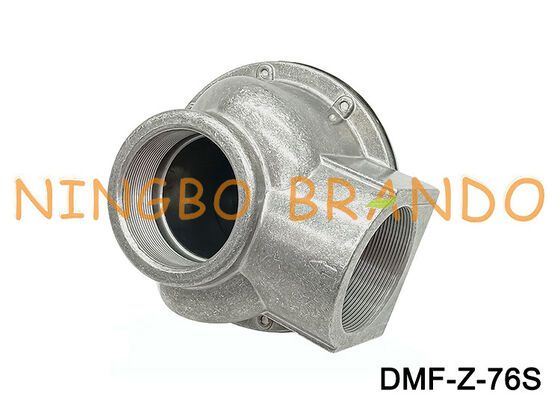 DMF-Z-76S G3'' समकोण डायाफ्राम वाल्व AC220V DC24V पल्स सोलनॉइड वाल्व