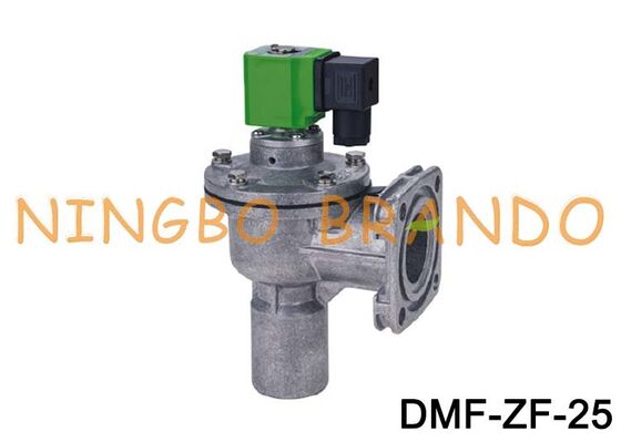 फ़्लैंग्ड पल्स जेट वाल्व DMF-ZF-25 1'' इलेक्ट्रिक डायाफ्राम वाल्व