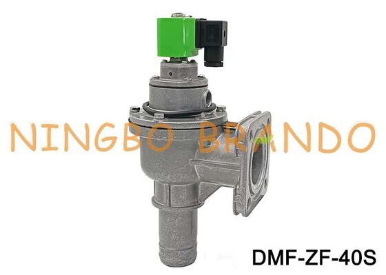 DMF-ZF-40S डायाफ्राम वाल्व 1.5 इंच समकोण फ़्लैंग्ड इलेक्ट्रोमैग्नेटिक पल्स वाल्व