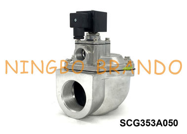 SCG353A050 2 इंच ASCO रिप्लेसमेंट पल्स जेट वाल्व बैग फिल्टर 24VDC 220VAC के लिए