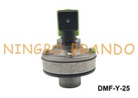 DMF-Y-25 1 &quot;SBFEC प्रकार धूल कलेक्टर डायफ्राम पल्स वाल्व 24VDC 220VAC
