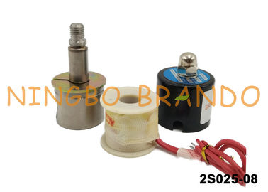 UNI-D टाइप SUS-08 G1 / 4 '' स्टेनलेस स्टील सोलनॉइड वाल्व DC24V AC220V
