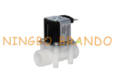 1/2 &quot;पुरुष थ्रेडेड वॉटर प्लास्टिक वॉटर सोलनॉइड वाल्व RO 24V