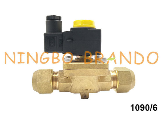 Castel प्रकार SAE 3/4 '' 1090/6 झिल्ली प्रशीतन Solenoid वाल्व