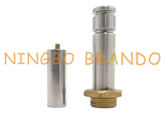 2/2 रास्ता NC 0927 Solenoid वाल्व M16 पीतल धागा सीट स्टेनलेस स्टील Solenoid वाल्व कवच