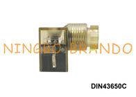 DIN 43650 फॉर्म C DIN 43650C सोलेनॉइड वाल्व कुंडल कनेक्टर 24V