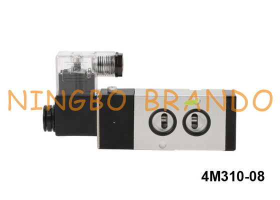 4M310-08 एयरटैक प्रकार नामुर पायलट सोलेनॉइड वाल्व 5/2 वे 24V 220V
