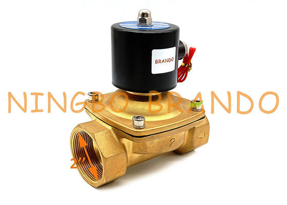 2 '' इंच UW-50 2W500-50 अर्ध डायाफ्राम पानी सोलेनॉइड वाल्व
