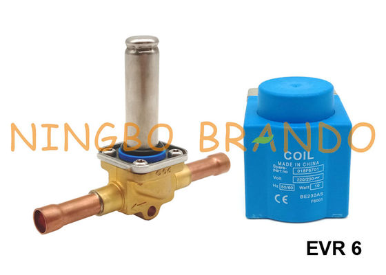 डैनफॉस टाइप EVR 6 032F1212 रेफ्रिजरेशन सोलनॉइड वाल्व 3/8 ''