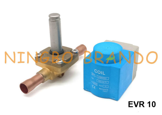 रेफ्रिजरेशन सोलनॉइड वाल्व डैनफॉस टाइप EVR 10 NC 1/2 '' 032F2123
