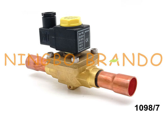 कैस्टल टाइप 1098/7 रेफ्रिजरेशन सोलनॉइड वाल्व 7/8 इंच 220V एसी