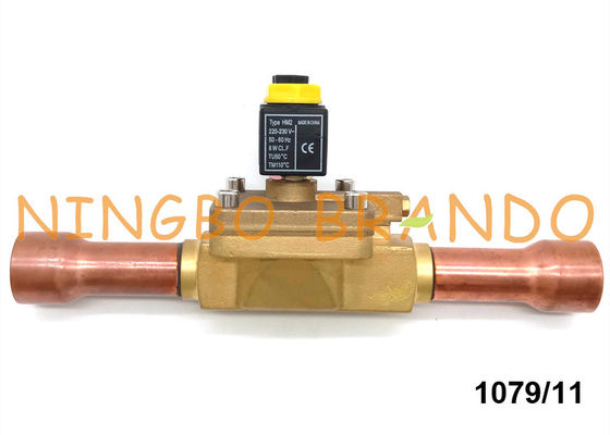 Castel चक्र 1079 / 11A6 1 3/8 इंच सोलनॉइड वाल्व प्रशीतन चक्र में