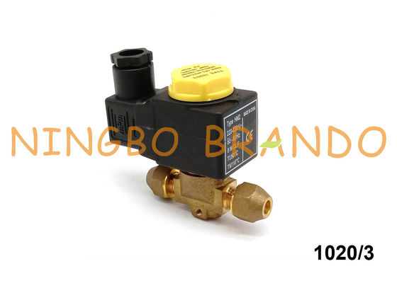 3/8 '' SAE भड़कना प्रशीतन Solenoid वाल्व Castel प्रकार 1020/3