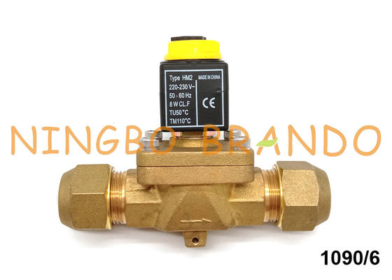 3/4 इंच सोलनॉइड रेफ्रिजरेशन वाल्व Castel Type 1090 / 6A6 1090 / 6A7