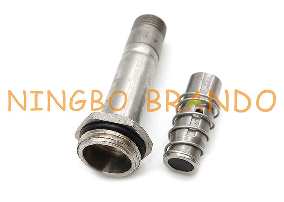 S8 निकला हुआ किनारा स्टेनलेस स्टील 3/2 रास्ता नेकां Solenoid वाल्व सवार कवच