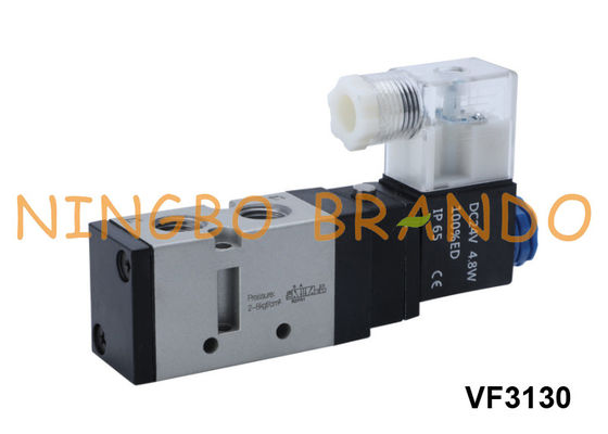 VF3130 एसएमसी प्रकार वायवीय वायु सोलेनॉइड वाल्व 5/2 मार्ग 24VDC 220VAC