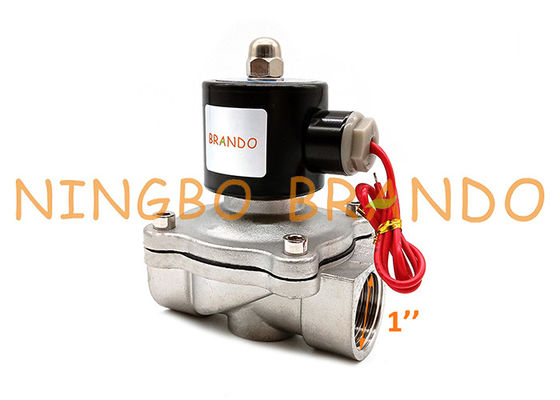 SUW-25 2S250-25 1 इंच DN25 स्टेनलेस स्टील सोलेनॉइड वाल्व