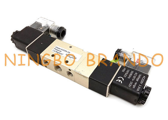 एयरटैक टाइप 4V230C-08 1/4 '' 5/3 वे क्लोज्ड सेंटर न्यूमेटिक वाल्व