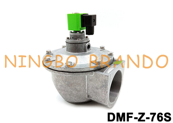 DMF-Z-76S 3 इंच समकोण डायाफ्राम वाल्व AC220V DC24V