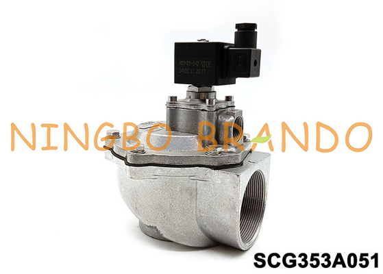 SCG353A051 SCDU353A051 2-1 / 2 '' डायाफ्राम वाल्व 24 / डीसी