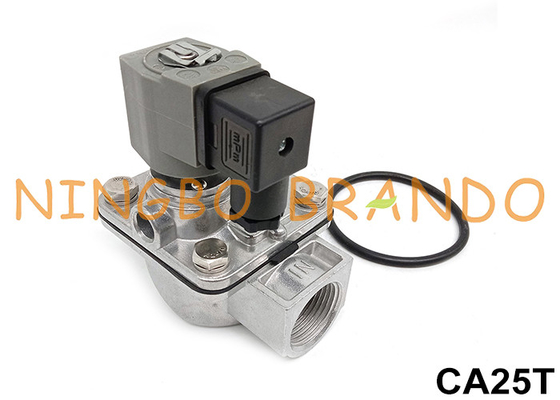 CA25T 1 &quot;धूल कलेक्टर पल्स जेट वाल्व 12V 24V DC 110V 220V AC