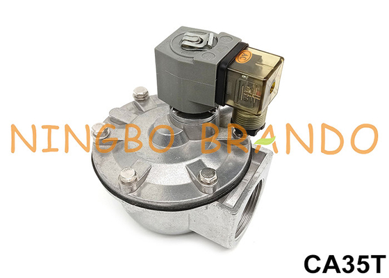 बैग फिल्टर 24Volt 220Volt के लिए CA35T 1-1 / 2 '' पल्स जेट सोलेनॉइड वाल्व