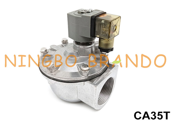 बैग फिल्टर 24Volt 220Volt के लिए CA35T 1-1 / 2 '' पल्स जेट सोलेनॉइड वाल्व
