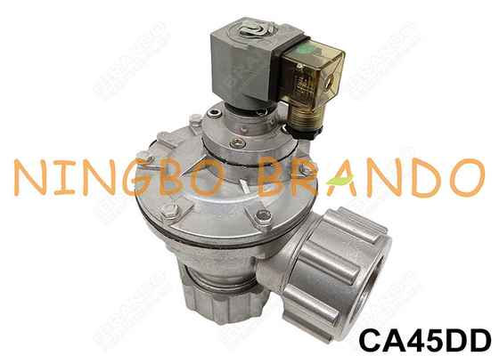 CA45DD 1.5 '' ड्रेसर नट पल्स जेट वाल्व 220V AC 110V AC 24V DC