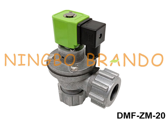 DMF-ZM-20 3/4 '' पल्स जेट वाल्व फिक्स नट 220V AC 24V DC के साथ;