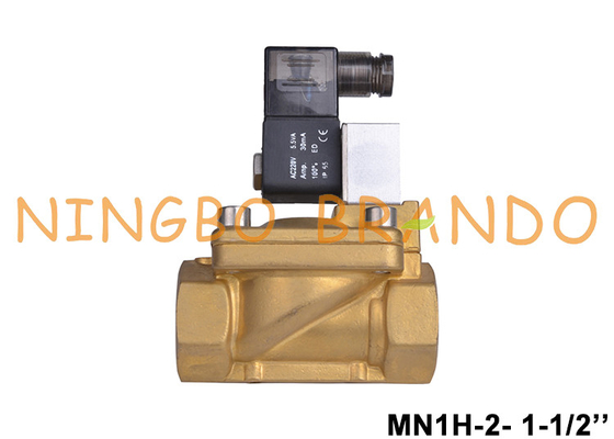 MN1H-2-1 1/2-MS 161734 ब्रास सोलेनॉइड वाल्व फेस्टो टाइप 1-1 / 2 '' 220VAC