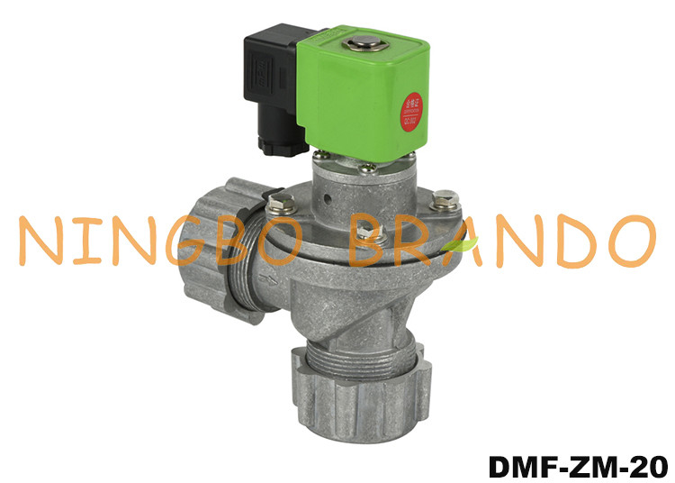 बैग फ़िल्टर 24V 220V के लिए DMF-ZM-20 3/4'' ड्रेसर नट पल्स जेट वाल्व