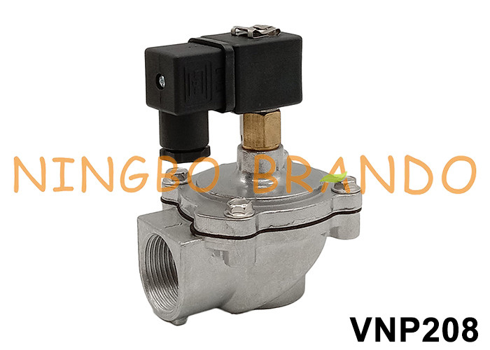 1' VNP208 पल्स जेट वाल्व डस्ट कलेक्टर बैग फिल्टर के लिए DC24V AC220V