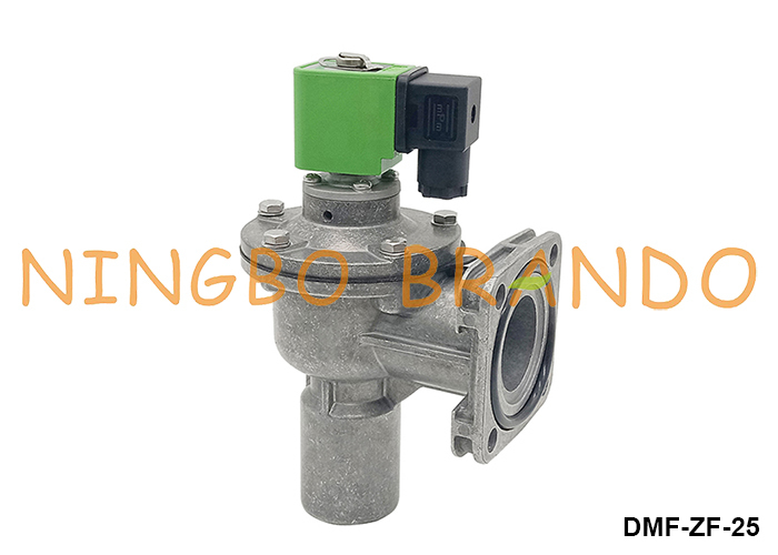 धूल कलेक्टर 24VDC 110VAC 220VAC के लिए BFEC DMF-ZF-25 निकला हुआ पल्स जेट वाल्व