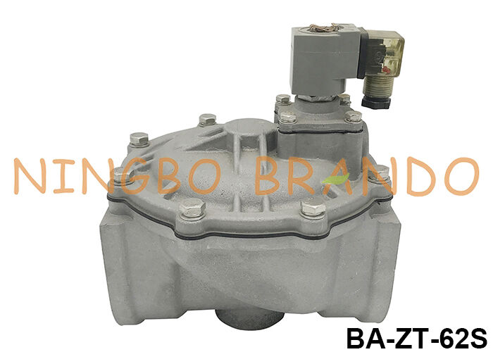 धूल कलेक्टर के लिए 2-1/2' 'सीधे माध्यम से पल्स जेट वाल्व 24VDC 110VAC 220VAC