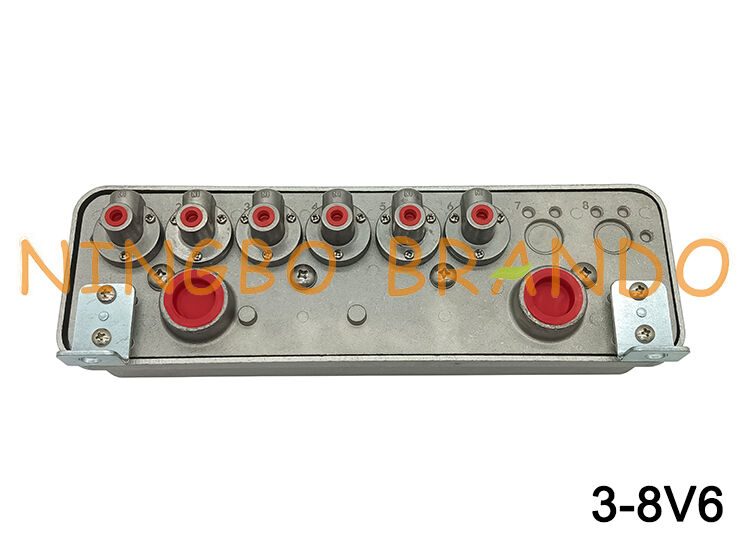 3-8V6 गोयन टाइप सोलेनोइड पायलट वाल्व एन्क्लोजर 3-8V6000-330 3-8V6000-336 12V 24V 110V 220V