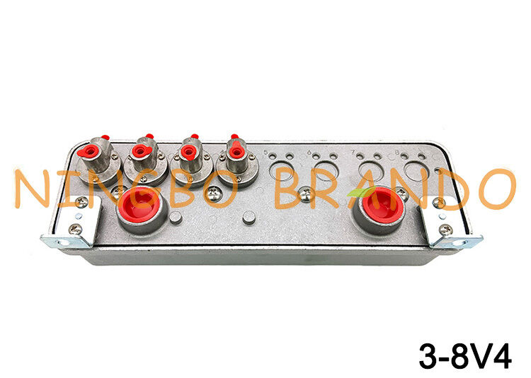 3-8V4 गोयेन प्रकार सोलेनोइड पायलट वाल्व संलग्नक बॉक्स RCA3-8V4 220V 110V 24V