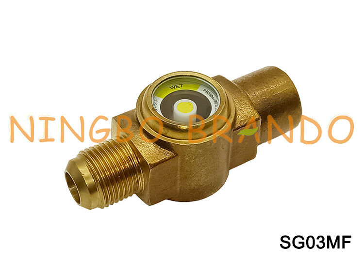 डैनफॉस टाइप एसजीएन एसजीआई लो प्रेशर साइट ग्लास 1/4'' 3/8'' 1/2'' फ्लेयर इंट x एक्सट