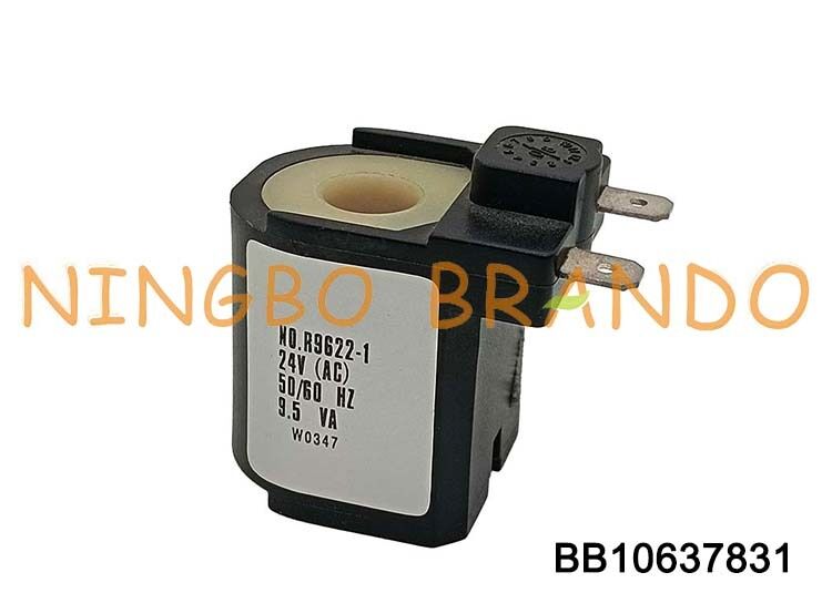 R9622-1 24V AC 50/60Hz 9.5VA क्लॉथ ड्रायर गैस वाल्व इग्निशन सोलनॉइड कॉइल 70260101