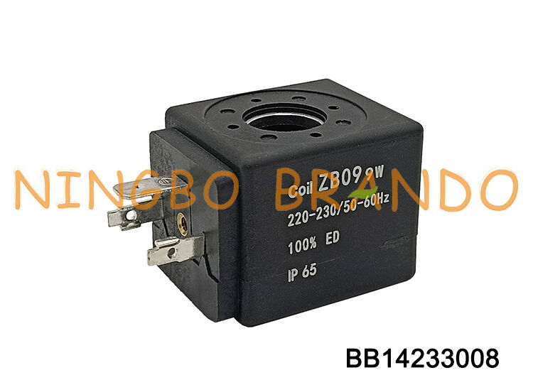 एस्प्रेसो कॉफी मशीन के लिए पार्कर टाइप ZB09 9W 110v-120v सोलनॉइड वाल्व कॉइल