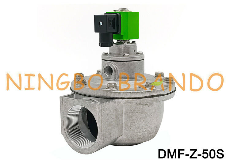 DMF-Z-50S G2 इंच समकोण वायवीय पल्स सोलनॉइड डायाफ्राम वाल्व AC220V DC24V