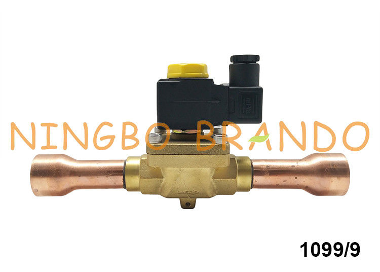 Castel Type NC 1-1 / 8 '' डायाफ्राम पायलट सोलेनोइड वाल्व का संचालन 1099/9