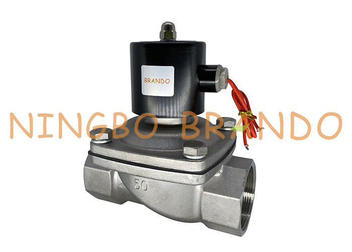 2S Series 2 '' Inch 2S500-50 Uni-D टाइप स्टेनलेस स्टील सोलनॉइड वाल्व