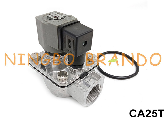 CA25T 1 &quot;धूल कलेक्टर पल्स जेट वाल्व 12V 24V DC 110V 220V AC