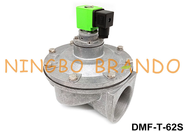 DMF-T-62S डायाफ्राम वाल्व 2-1 / 2 &quot;BFEC सीधे प्रकार के माध्यम से: